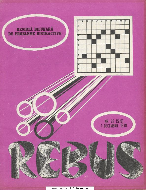 [B] Revista REBUS - Rebus (jpg, zip), 300 dpi Arhiva include un jpg - Carti in limba romana