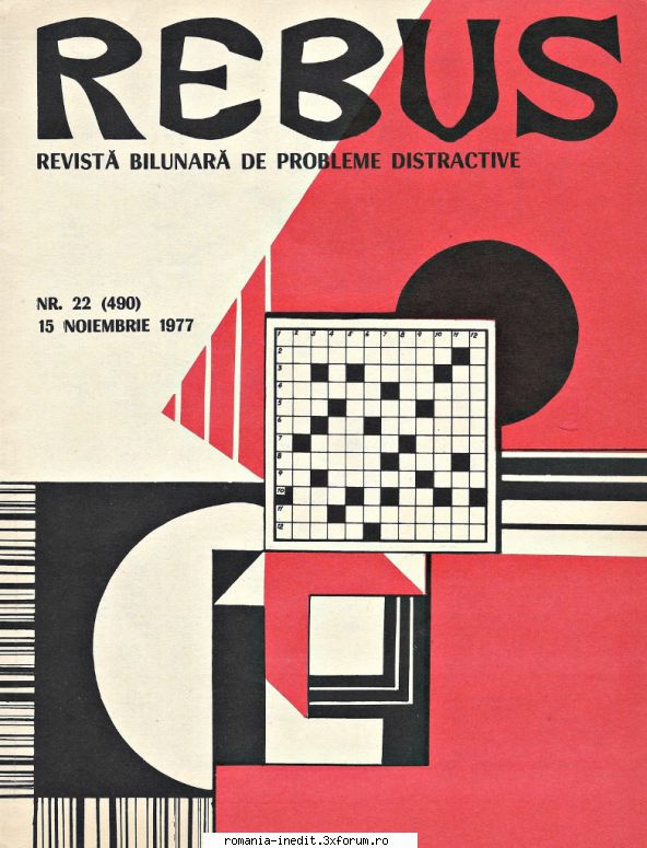 [B] Revista REBUS - Rebus (jpg, zip), 300 dpi Arhiva include un jpg - Carti in limba romana