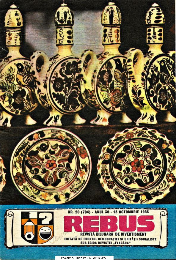 [B] Revista REBUS - Rebus (jpg, zip), 300 dpi Arhiva include un jpg - Carti in limba romana