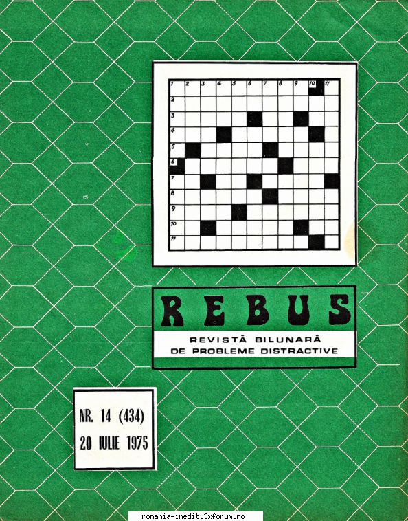 [B] Revista REBUS - Rebus (jpg, zip), 300 dpi Arhiva include un jpg - Carti in limba romana