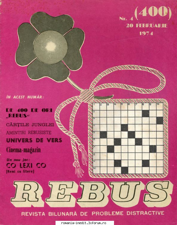 [B] Revista REBUS - Rebus (jpg, zip), 300 dpi - Carti in limba romana