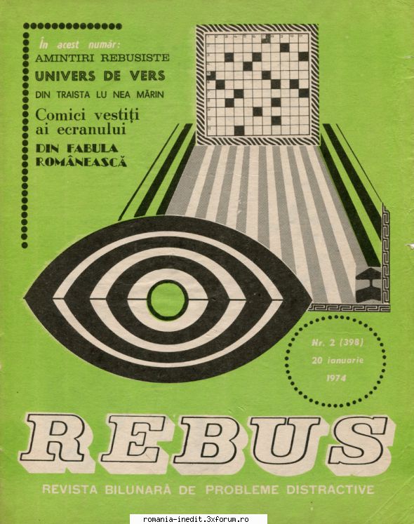 [B] Revista REBUS - Rebus (jpg, zip), 300 dpi Arhiva include un jpg - Carti in limba romana