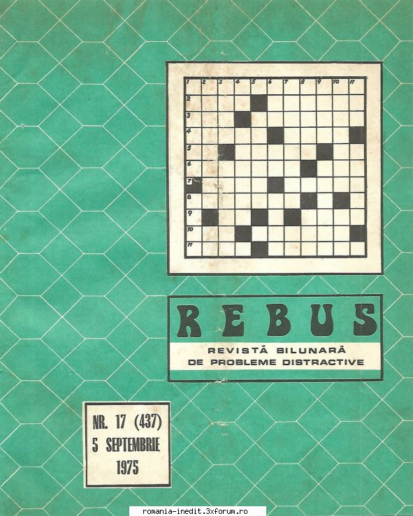 [B] Revista REBUS - Rebus (jpg, zip), 300 dpi Arhiva include un jpg - Carti in limba romana