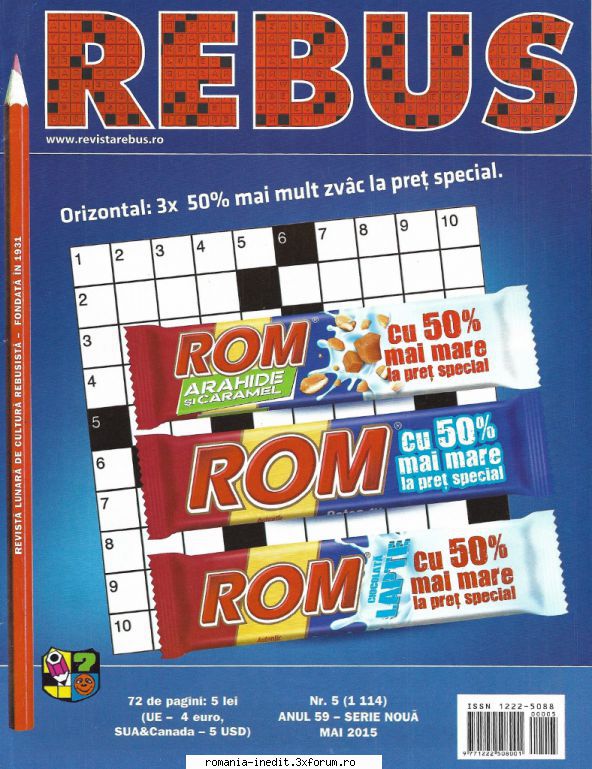 [B] Revista REBUS - Rebus (jpg, zip), 300 dpi - Carti in limba romana