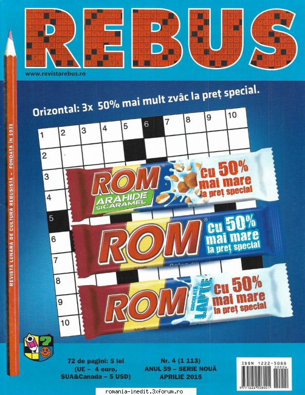 [B] Revista REBUS - Rebus (jpg, zip), 300 dpi - Carti in limba romana