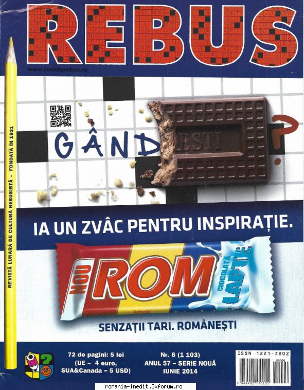 [B] Revista REBUS - Rebus (jpg, zip), 300 dpi - Carti in limba romana