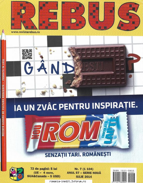 [B] Revista REBUS - Rebus (jpg, zip), 300 dpi - Carti in limba romana