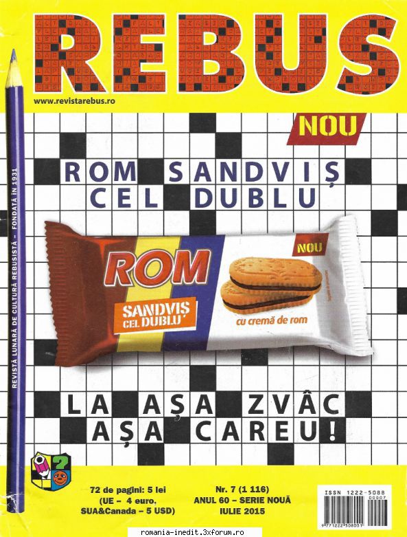 [B] Revista REBUS - Rebus (jpg, zip), 300 dpi - Carti in limba romana