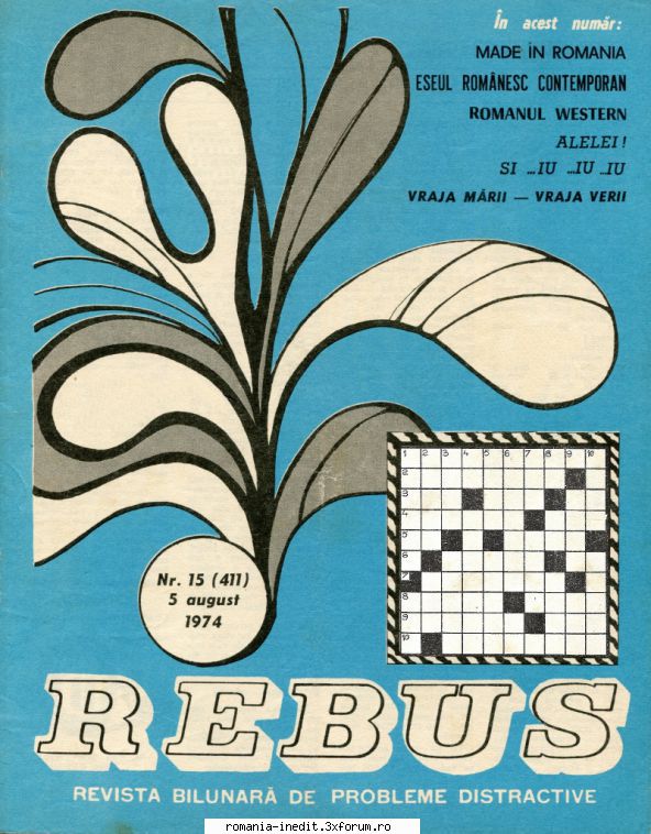 [B] Revista REBUS - Rebus (jpg, zip), 300 dpi: Arhiva include un jpg - Carti in limba romana