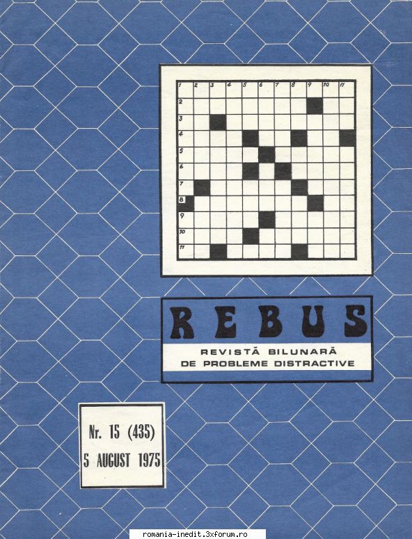 [B] Revista REBUS - Rebus (jpg, zip), 300 dpi: Arhiva include un jpg - Carti in limba romana