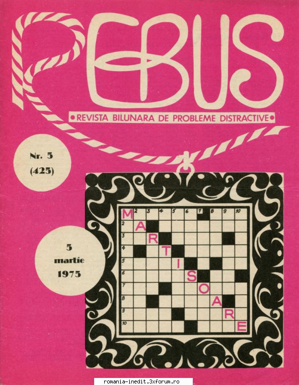 [B] Revista REBUS - Rebus (jpg, zip), 300 dpi: Arhiva include un jpg - Carti in limba romana