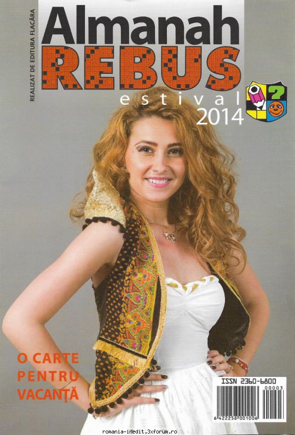 [B] Revista REBUS - Almanah Rebus estival 2014 (jpg, zip), 300 dpi - Carti in limba romana