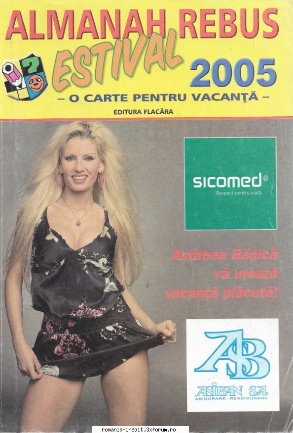 [B] Revista REBUS - Almanah Rebus estival 2005 (jpg, zip), 300 dpi - Carti in limba romana