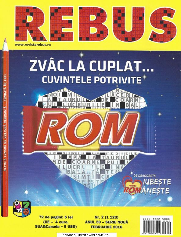 [B] Revista REBUS - Rebus (jpg, zip), 300 dpi - Carti in limba romana