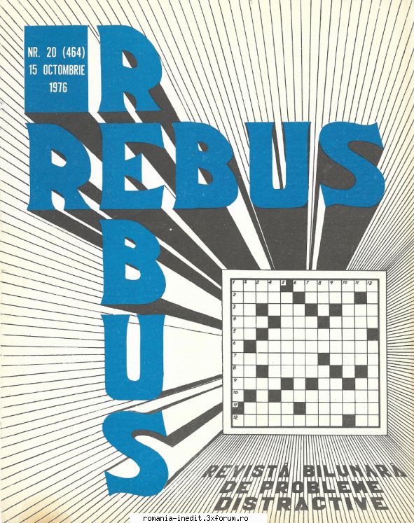 [B] Revista REBUS - Rebus (jpg, zip), 300 dpi: Arhiva include un jpg - Carti in limba romana