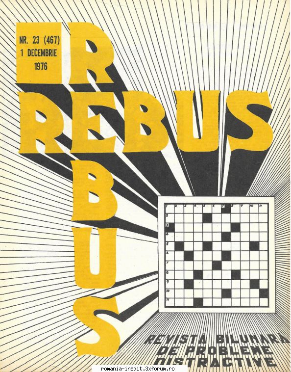 [B] Revista REBUS - Rebus (jpg, zip), 300 dpi: Arhiva include un jpg - Carti in limba romana