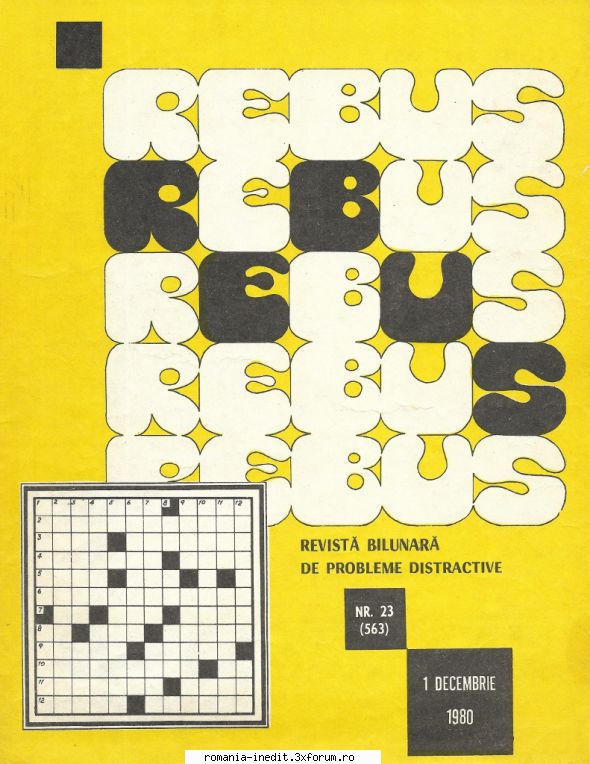 [B] Revista REBUS - Rebus (jpg, zip), 300 dpi: Arhiva include un jpg - Carti in limba romana