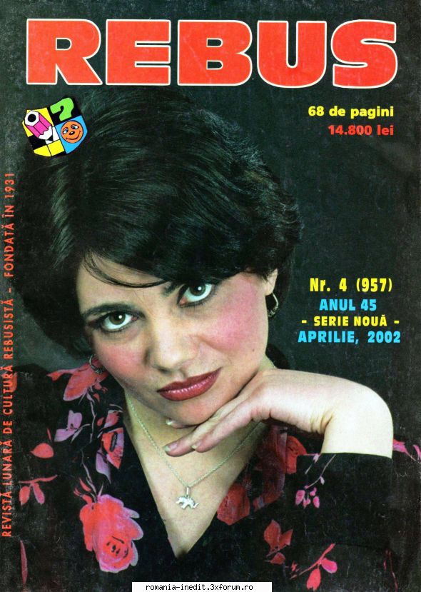 [B] Revista REBUS - Revista REBUS nr. 4(957) din aprilie pag., 300 - Carti in limba romana
