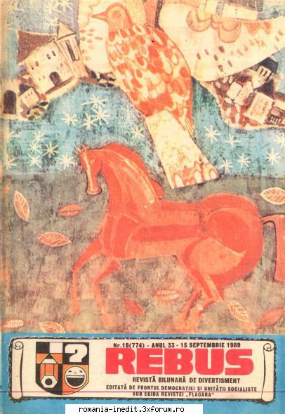[B] Revista REBUS - Rebus - format jpg, arhivă zip - Carti in limba romana
