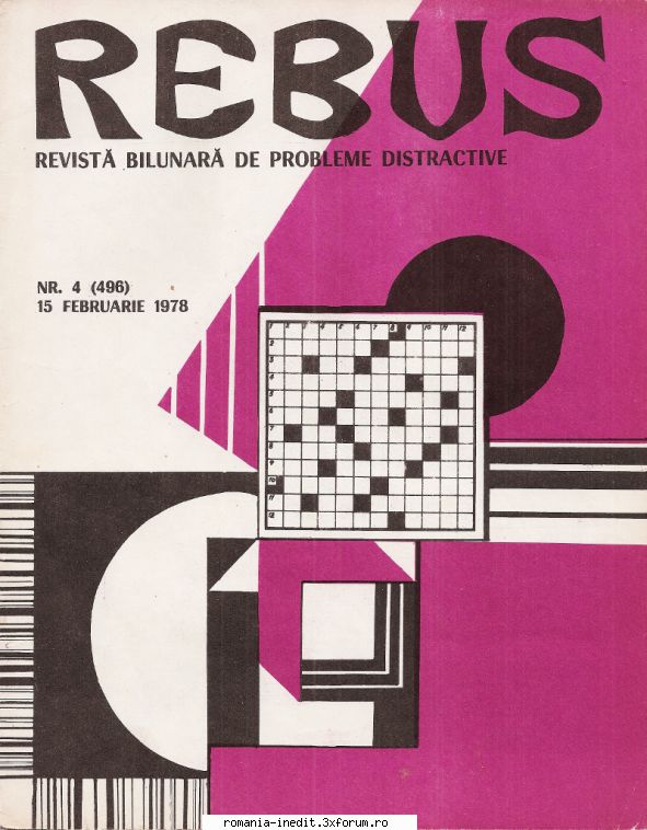[B] Revista REBUS - Rebus (jpg, zip), 300 dpi. Repost calitate - Carti in limba romana
