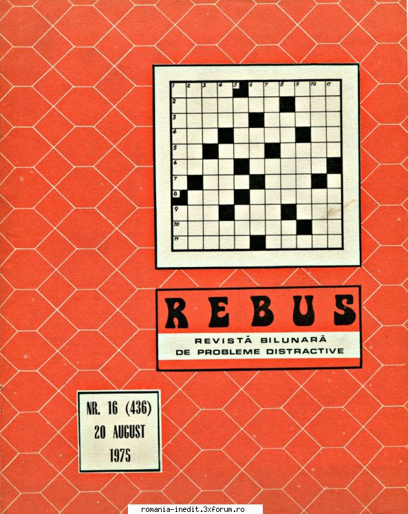 [B] Revista REBUS - Rebus (jpg, zip), 300 dpi: Arhiva include un jpg - Carti in limba romana