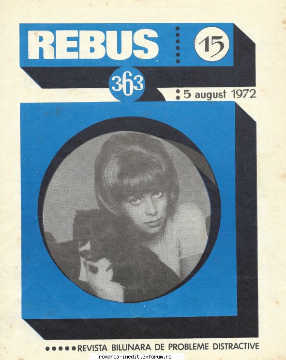 [B] Revista REBUS - Rebus (jpg, zip), 300 dpi (repost, scan refacut) - Carti in limba romana