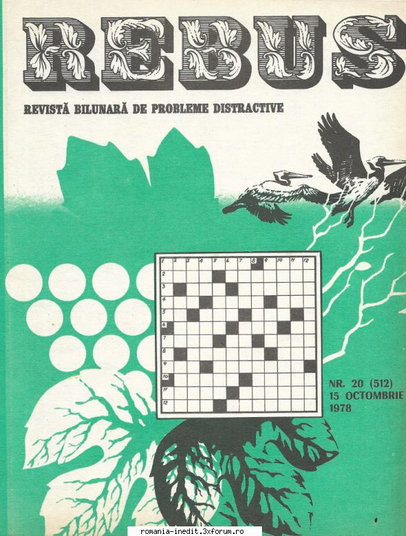[B] Revista REBUS - Rebus (jpg, zip), 300 dpi: Arhiva include un jpg - Carti in limba romana