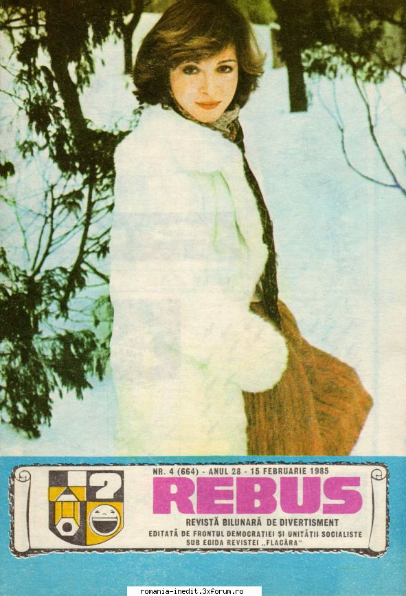 [B] Revista REBUS - Revista REBUS nr. 4(664) din 15 februarie pag - Carti in limba romana