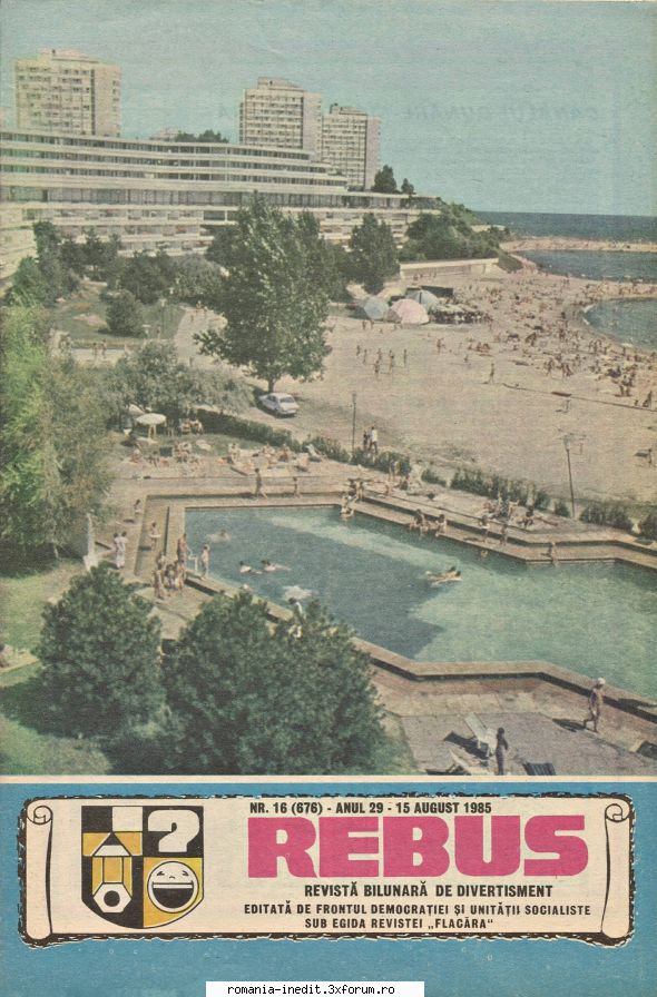 [B] Revista REBUS - Revista REBUS nr. 16(676) din 15 august pag., 300 - Carti in limba romana