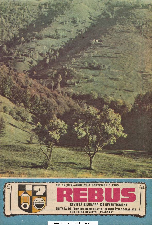 [B] Revista REBUS - Revista REBUS nr. 17(677) din 1 septembrie pag - Carti in limba romana