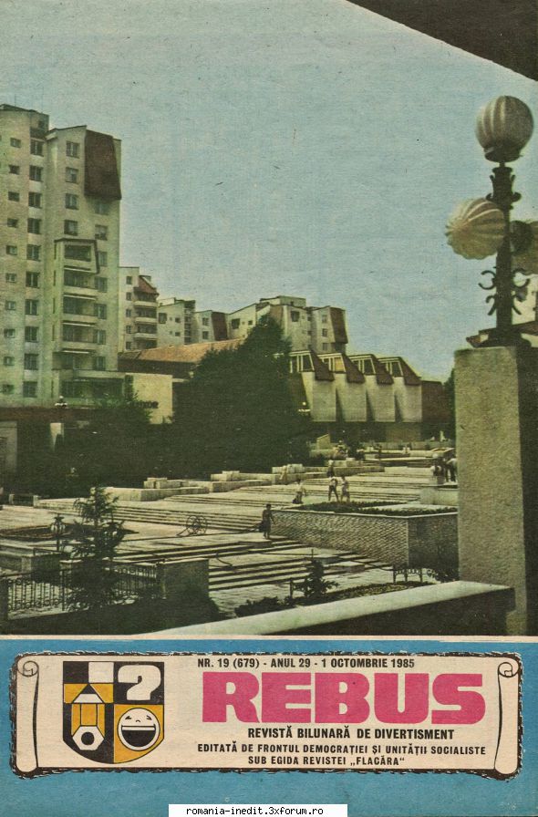 [B] Revista REBUS - Revista REBUS nr. 19(679) din 1 octombrie pag - Carti in limba romana