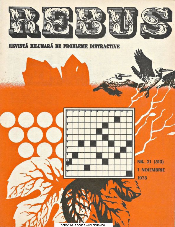 [B] Revista REBUS - Rebus (jpg, zip), 300 dpi, scan refacut - Carti in limba romana