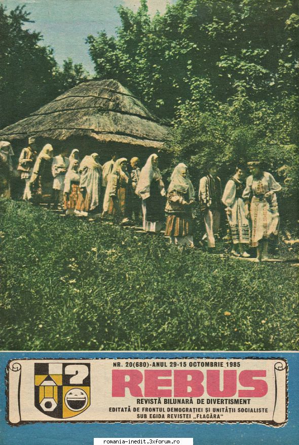 [B] Revista REBUS - Revista REBUS nr. 20(680) din 15 octombrie pag - Carti in limba romana