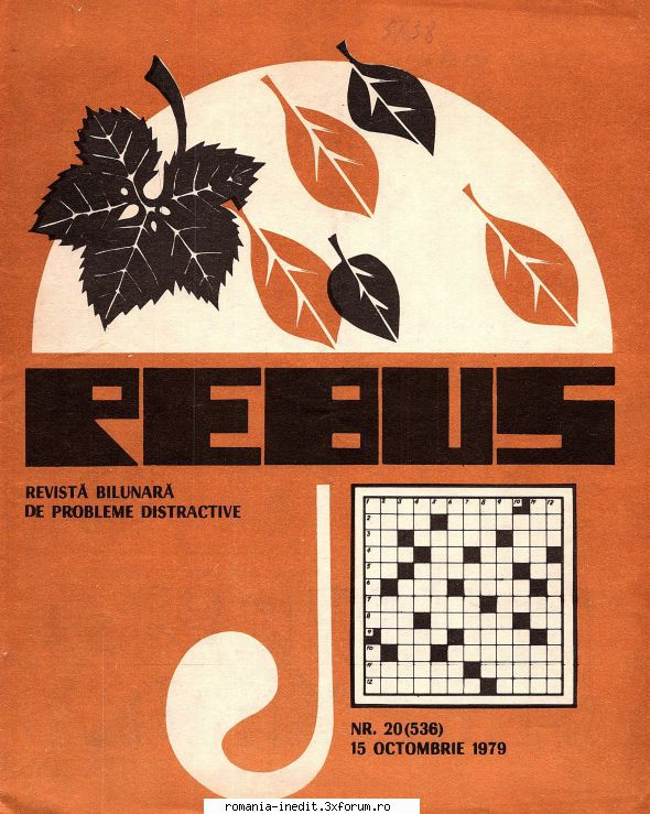 [B] Revista REBUS - Rebus (jpg, zip), 300 dpi, scan refacut: Arhiva - Carti in limba romana