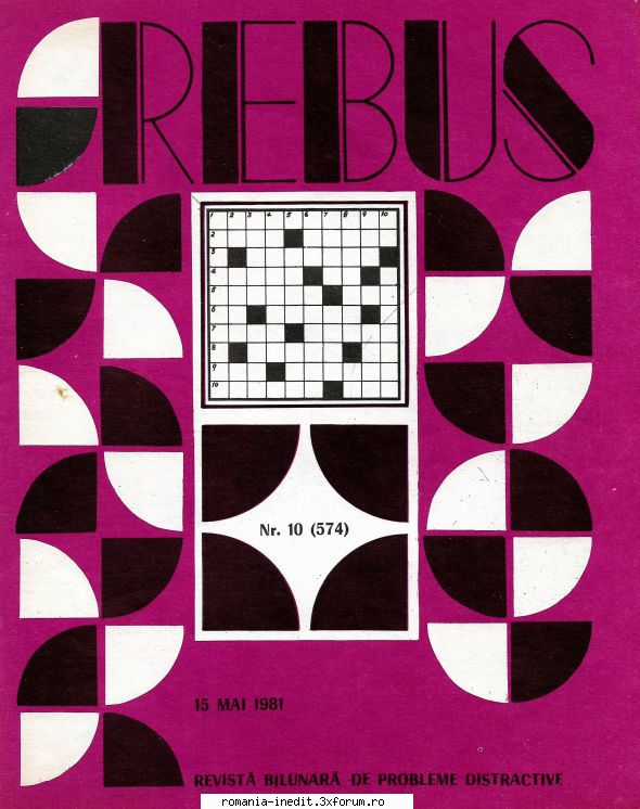 [B] Revista REBUS - Rebus (jpg, zip), 300 dpi: Arhiva include un jpg - Carti in limba romana