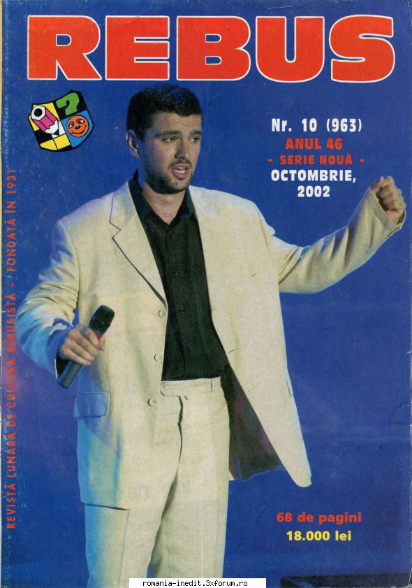 [B] Revista REBUS - Rebus (jpg, zip), 300 dpi: Multumiri pentru - Carti in limba romana
