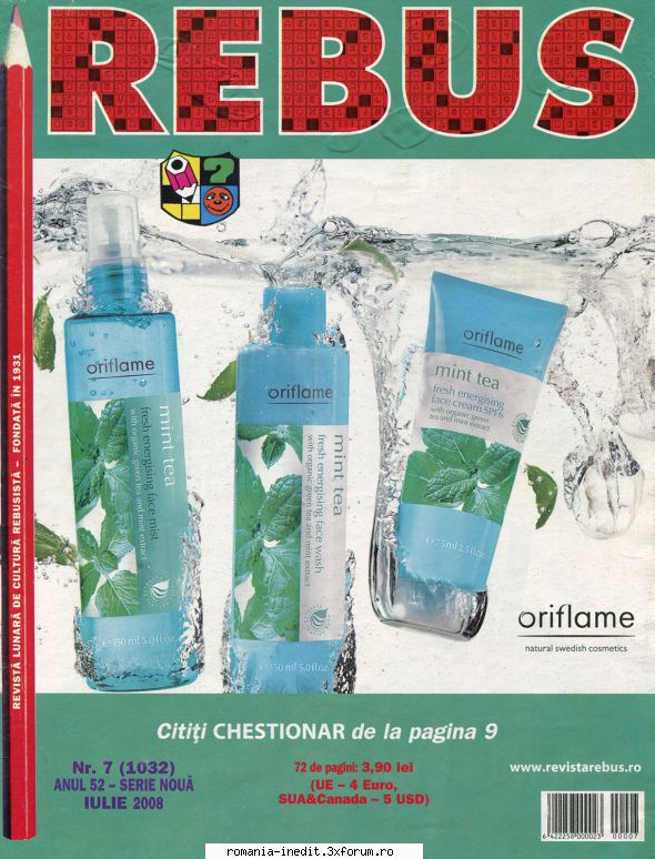 [B] Revista REBUS - Rebus (jpg, zip), 300 dpi: Multumiri pentru - Carti in limba romana
