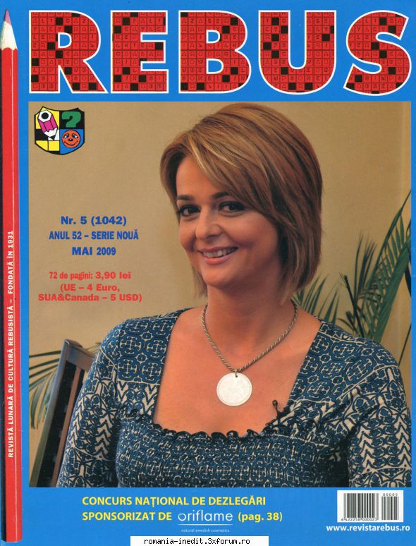[B] Revista REBUS - Rebus (jpg, zip), 300 dpi: Multumiri pentru - Carti in limba romana