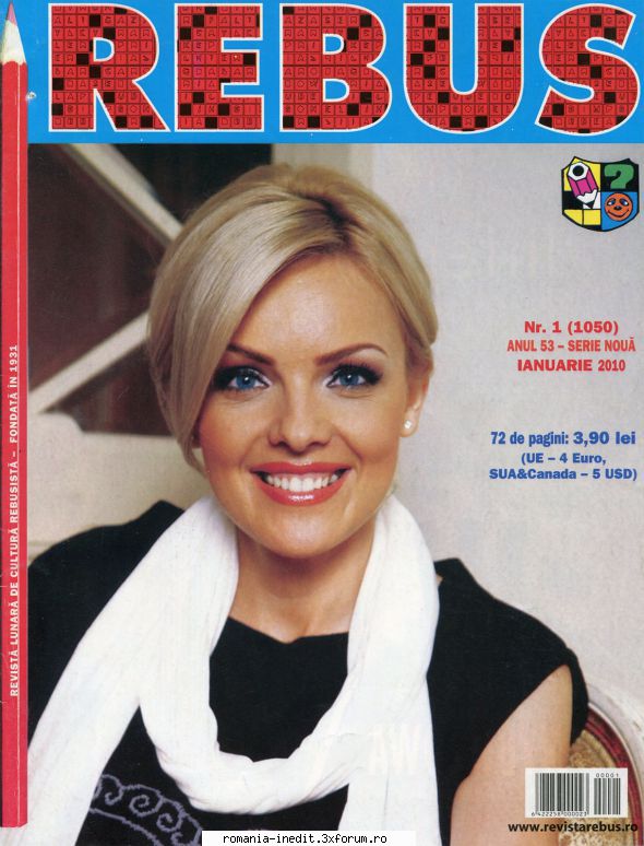 [B] Revista REBUS - Rebus (jpg, zip), 300 dpi: Multumiri pentru - Carti in limba romana