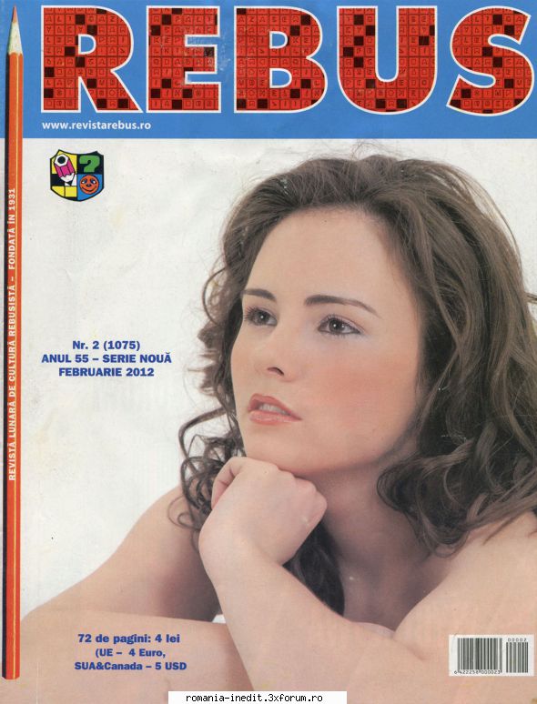 [B] Revista REBUS - Rebus (jpg, zip), 300 dpi: Multumiri pentru - Carti in limba romana