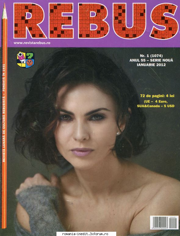 [B] Revista REBUS - Rebus (jpg, zip), 300 dpi: Multumiri pentru - Carti in limba romana