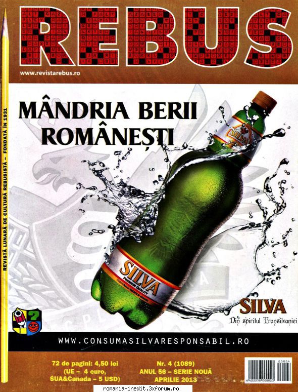 [B] Revista REBUS - Rebus (jpg, zip), 300 dpi: Multumiri pentru - Carti in limba romana