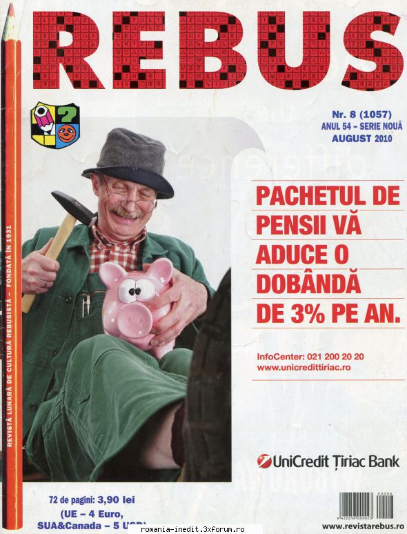 [B] Revista REBUS - Rebus (jpg, zip), 300 dpi: Multumiri pentru - Carti in limba romana