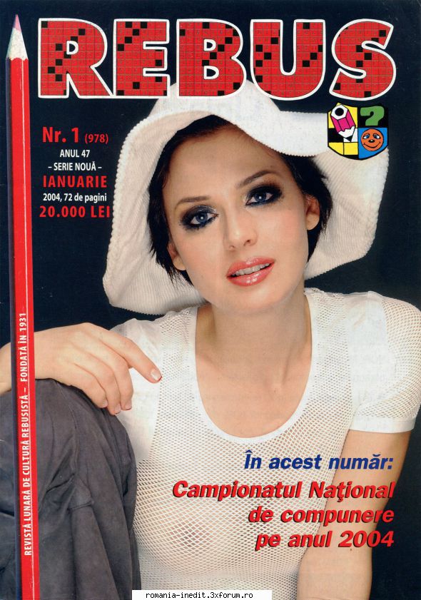 [B] Revista REBUS - Rebus (jpg, zip), 300 dpi: Multumiri pentru - Carti in limba romana