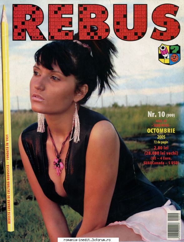 [B] Revista REBUS - Rebus (jpg, zip), 300 dpi: Multumiri pentru - Carti in limba romana
