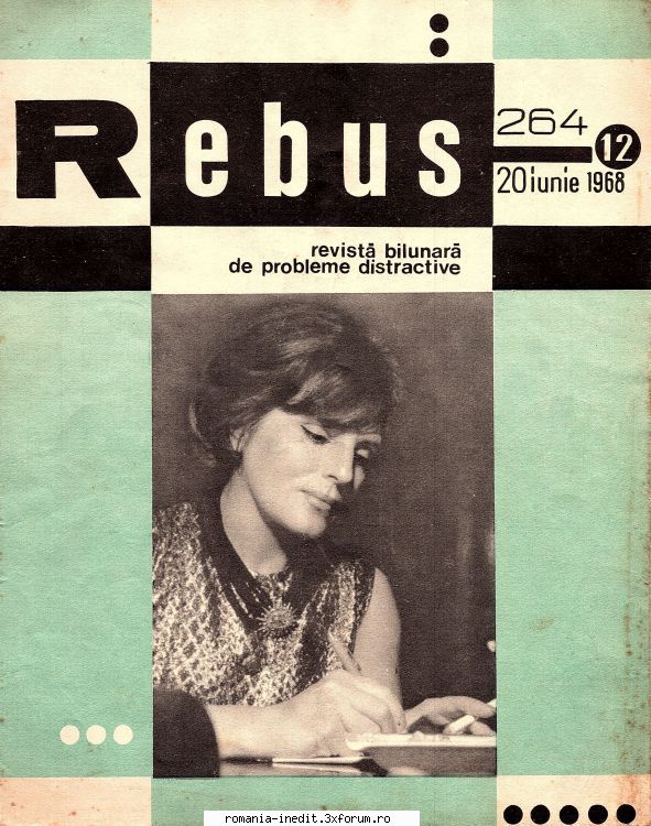[B] Revista REBUS - Rebus (jpg, zip), 300 dpi, scan refacut: Arhiva - Carti in limba romana