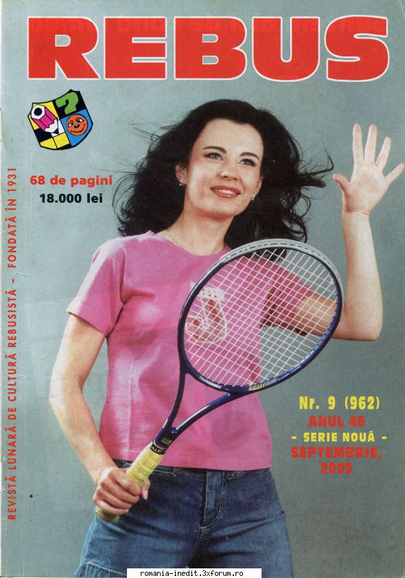 [B] Revista REBUS - Rebus (jpg, zip), 300 dpi: Multumiri pentru - Carti in limba romana