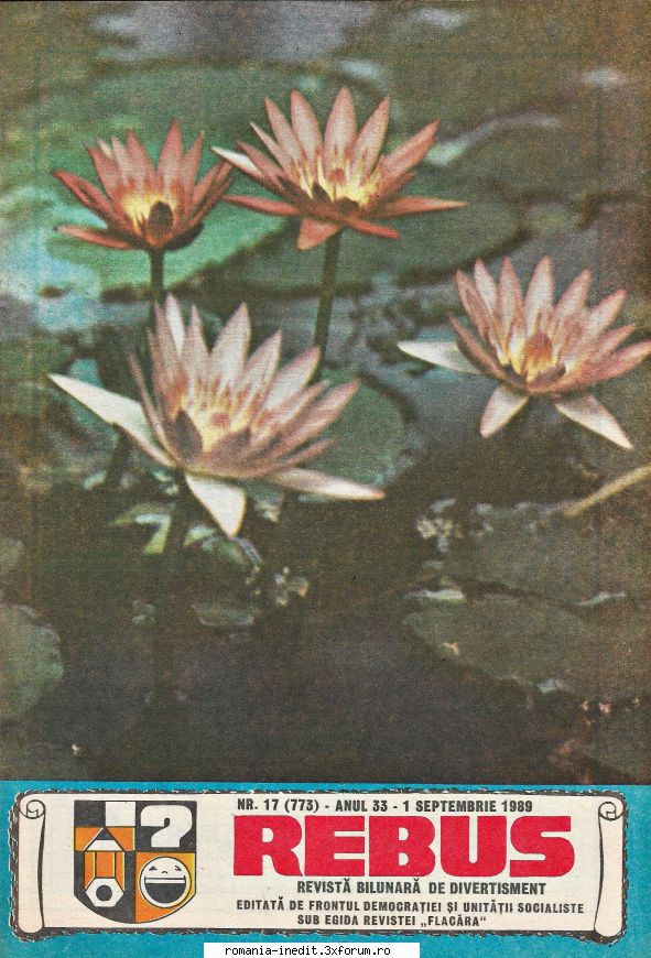 [B] Revista REBUS - Rebus (jpg, zip), 300 dpi, scan refacut: Arhiva - Carti in limba romana