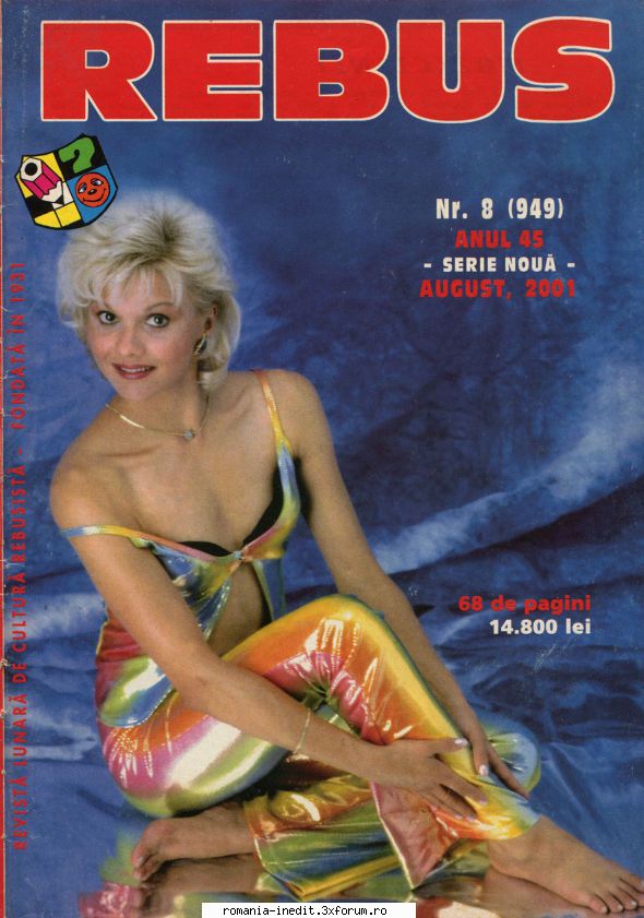 [B] Revista REBUS - Rebus (jpg, zip), 300 dpi: Multumiri pentru - Carti in limba romana