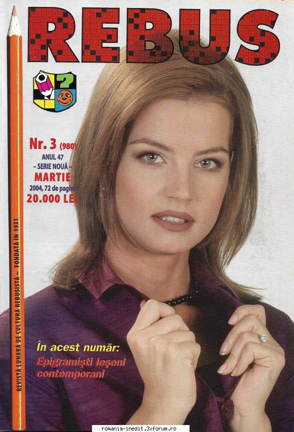 [B] Revista REBUS - Rebus (jpg, zip), 300 dpi, scan refacut - Carti in limba romana